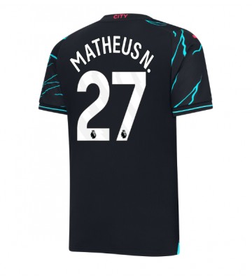 Manchester City Matheus Nunes #27 Tredje Tröja 2023-24 Kortärmad